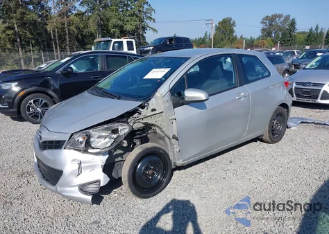 2014 Toyota Yaris L (Tmmf Plant) from USA, damaged, VIN VNKJTUD34EA007582